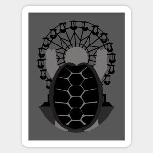 Kaiju Turtle Sticker